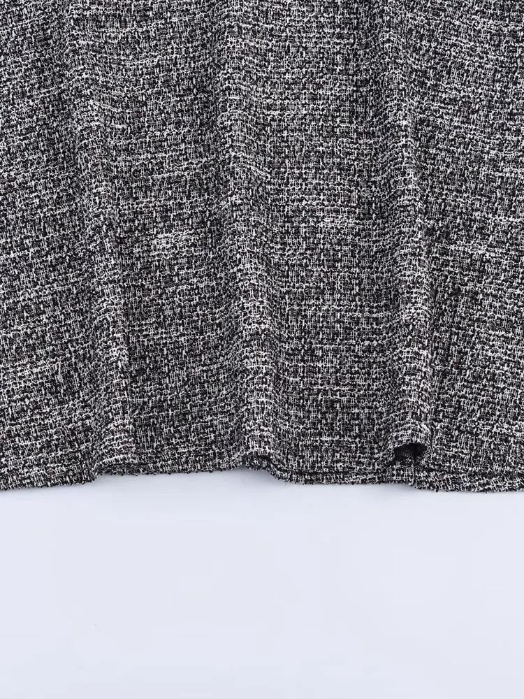 2025 Frauen Herbst Mode Textur Gürtel Dekoration Langes Kleid Frauen Elegant