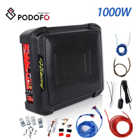 1000W Car Car Amplifier Subwoofer Vehicle Audio High Power Pure Low Music Car Speakers Under Seat Subwoofer Paracoche