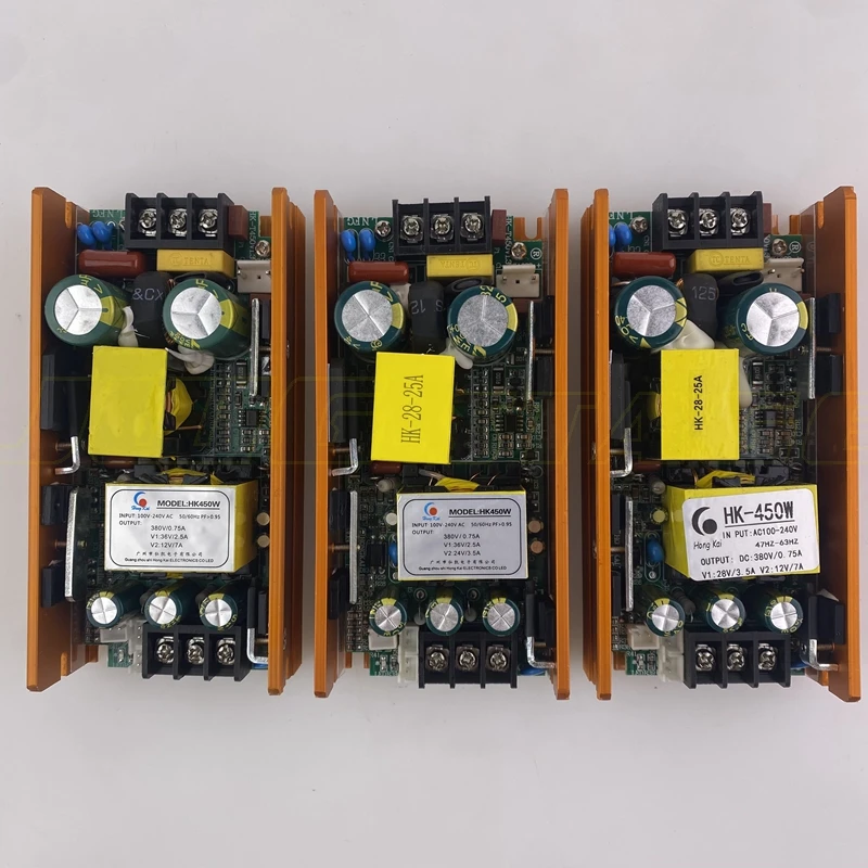 450W 380V-28V12V Power Source Board Supply Parts Replacement Slim Power Board