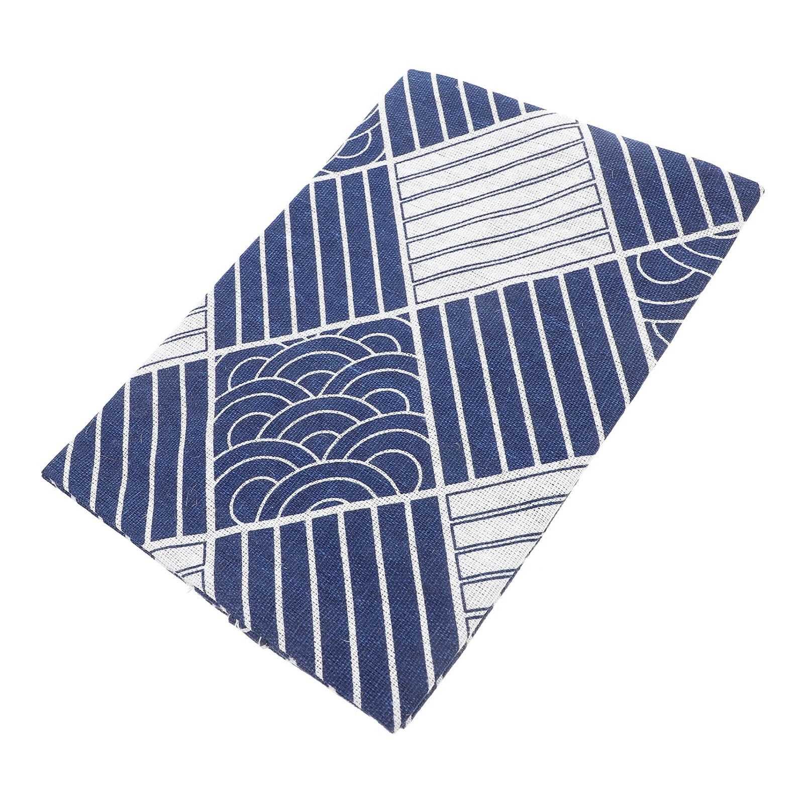 غطاء كتاب من القماش المقاوم للتآكل، غطاء حماية قابل لإعادة الاستخدام وقابل للطي من القماش للكتب المدرسية ذات الغلاف الصلب