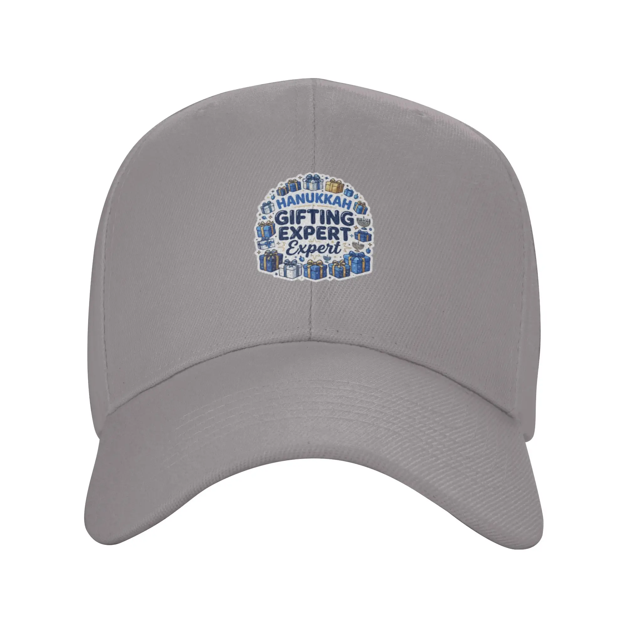 Hanukkah Gifting Expert Holiday Celebration Trendy Baseball Cap Sunbathing Teenagers Casual Hat