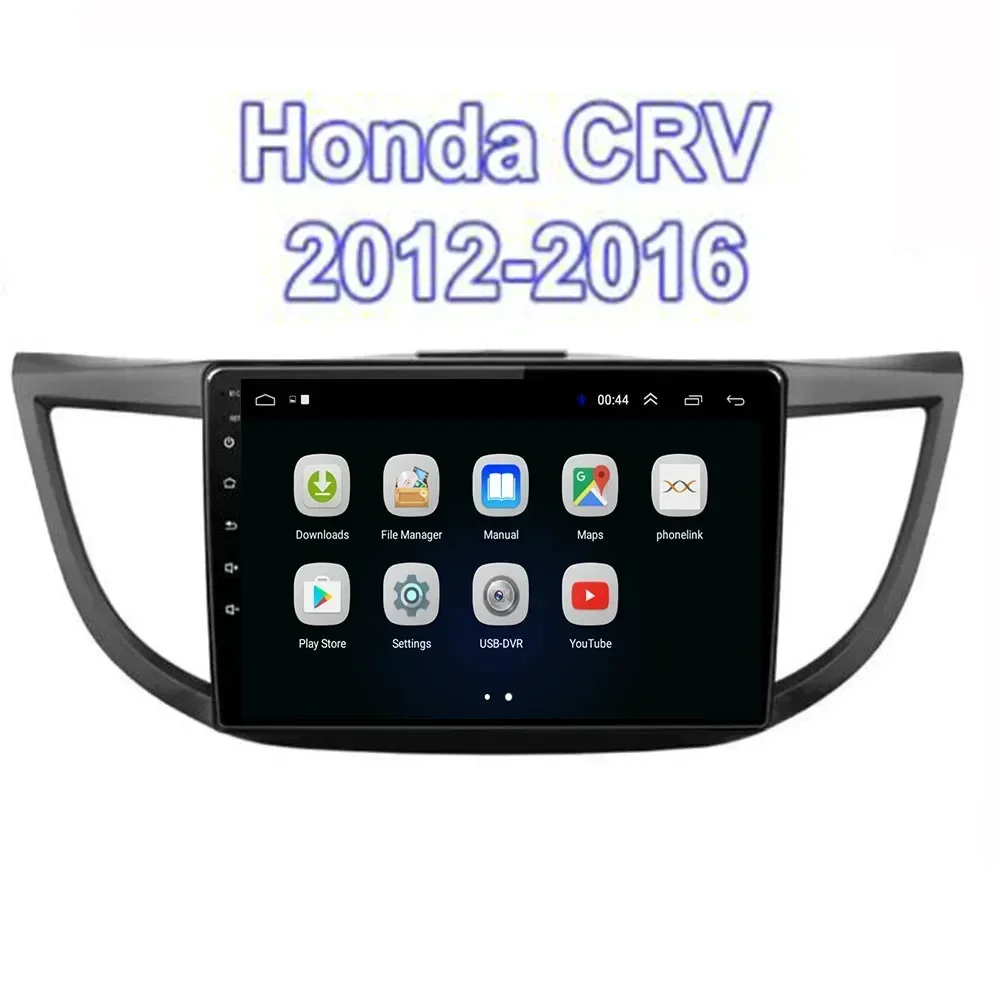 Автомобильный радиоприемник Android 13 для Honda CRV CR-V 4 RM RE 2012-2016, мультимедийный видеоплеер 2din 5G Carplay, GPS-навигация, головное устройство