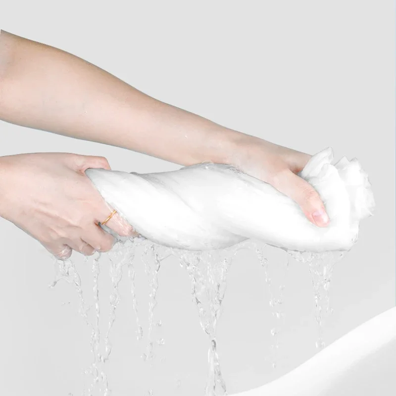 14pcs Disposable Washcloth Portable Travel Towel Thickened Compressed Beauty Square Face Cleansing Towels for On-the-Go Hygiene