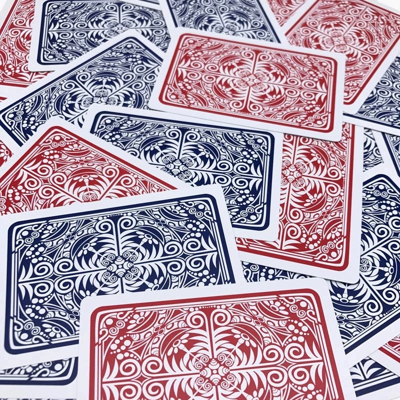 أوراق اللعب البلاستيكية 5.8CMX8.8CM مقاوم للماء للطي إصلاح جرام بولي كلوريد الفينيل قابل للغسل الكبار سوها جسر الترفيه لعبة البوكر