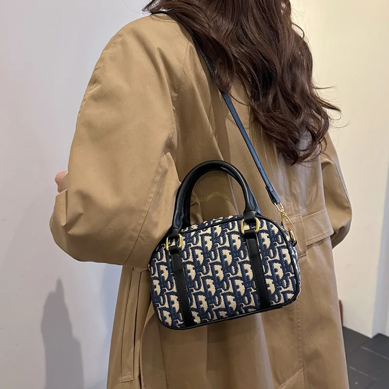 حقيبة كتف جاكار، محفظة كروس واسعة بمقبض علوي، حقيبة نسائية كاجوال من اليوم إلى الليل، حقيبة حبال متعددة الاستخدامات، بسيطة