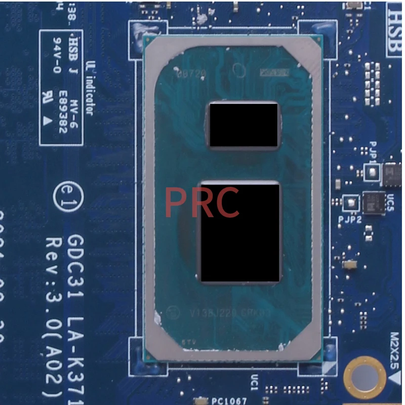 Imagem -03 - Latitude-placa-mãe do Portátil Notebook Mainboard Cpu La-k371p 07mhg4 Ywwpp Xnwxv 0pkk8f 0knd83 02h2kkk6 i5 i7 11ª Geração