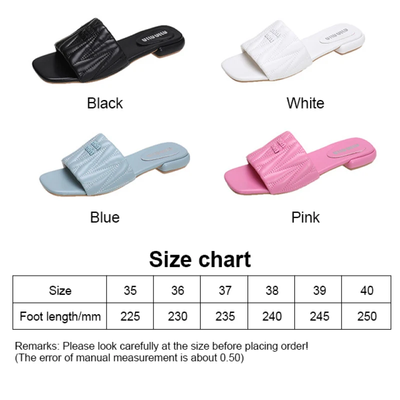 Trendy Candycolored Flat Slippers for Women  Ideal for Summer Casual Wear