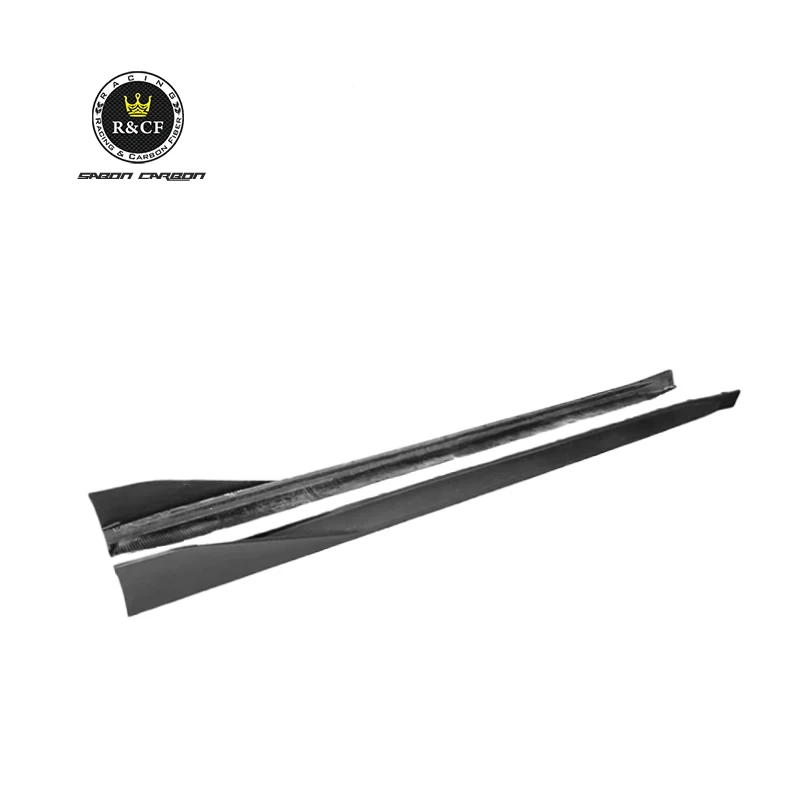 

2021+ G80 M3 Боковые юбки из углеродного волокна в стиле MP Боковые юбки из углеродного волокна Рокерные панели для BMW G80 G82 Седан Купе