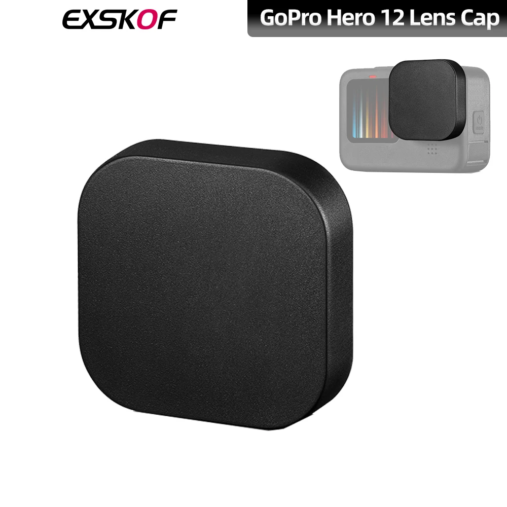 For GoPro Hero 12 Lens Cap TPU Lens Protective Cap Lens Dust Cover For GoPro Hero 12 11 10 9 Action Camera Accessories