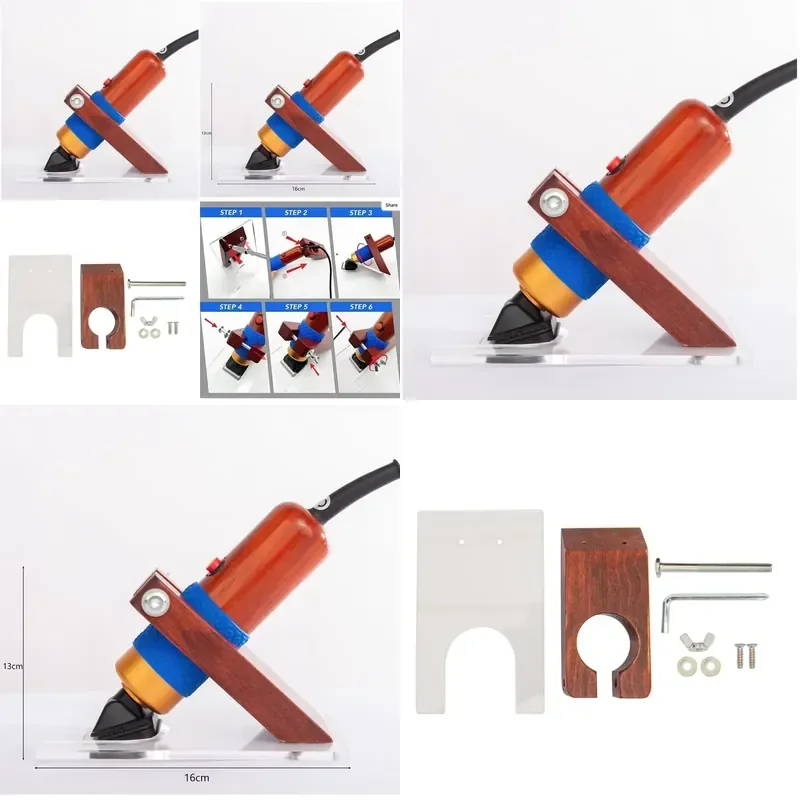 Tufting Gun Tufting Fader Electric Push Shearing Bracket Base Trimming Carpet Tool for Neater Trimming Only the Bracket
