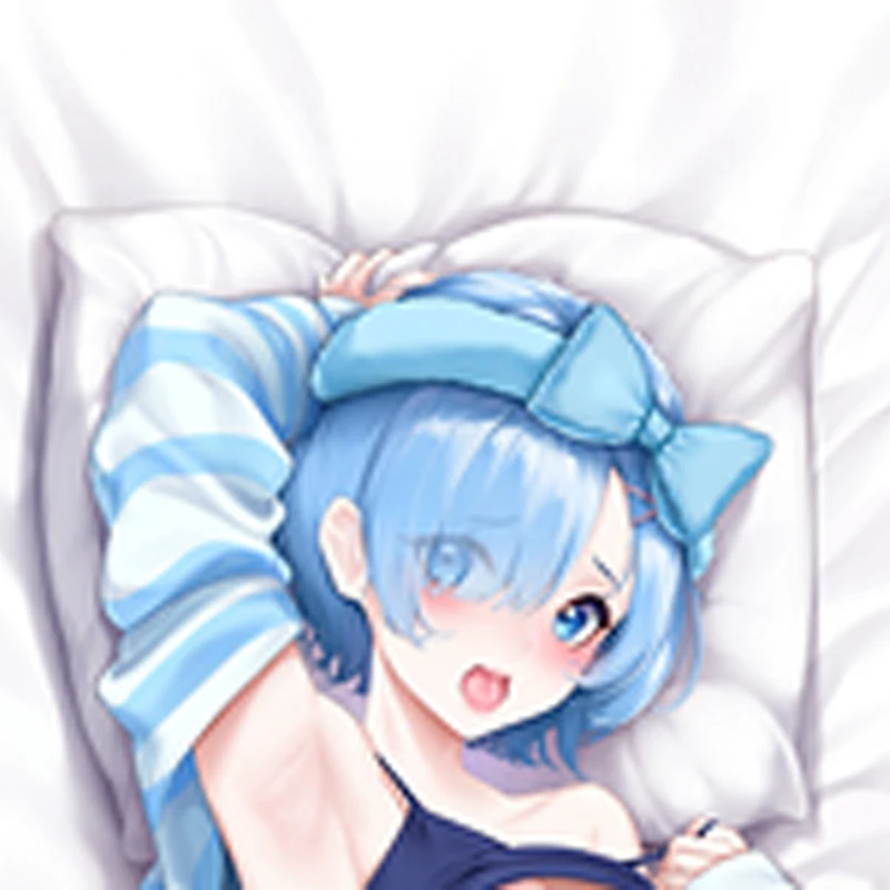 Dakimakura Anime Pillow Cover March 7th Double Sided Print 2Way Cushion Cover Xmas Gifts
