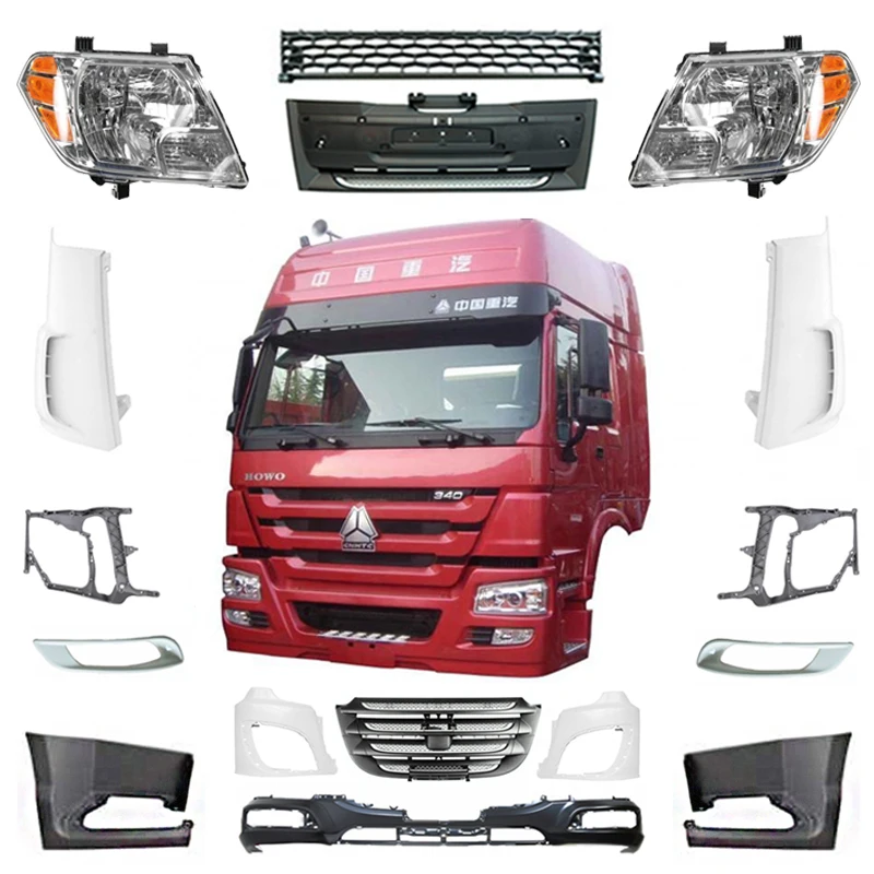 

Heavy Duty Sino Sinotruk Howo Tractor Tipper Dump Truck Body Spare Parts Accessories