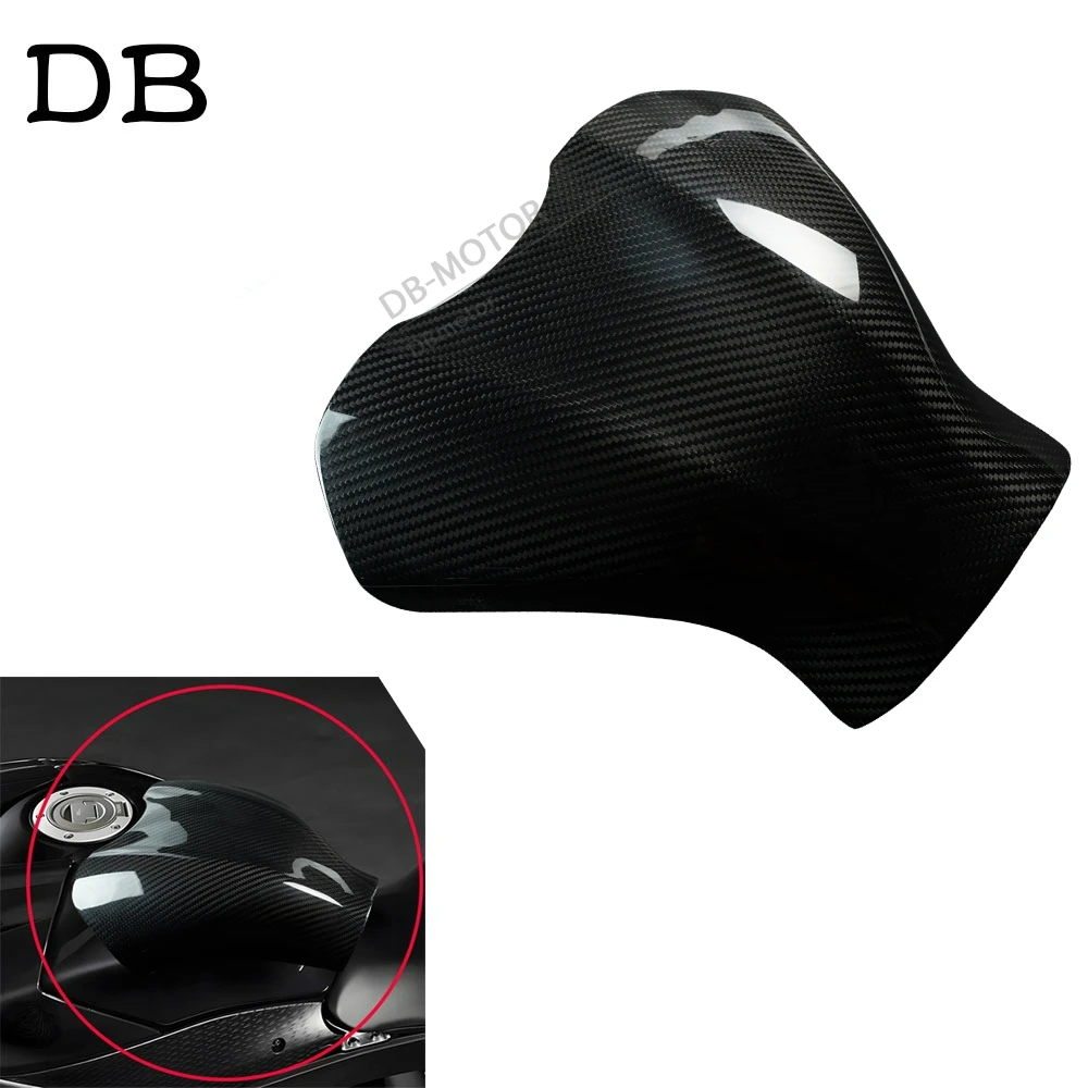 

Fit For YAMAHA R6 2017 2018 2019 2020 2021 2022 2023 Motorcycle Carbon Fiber Fuel Gas Tank Cover Protector