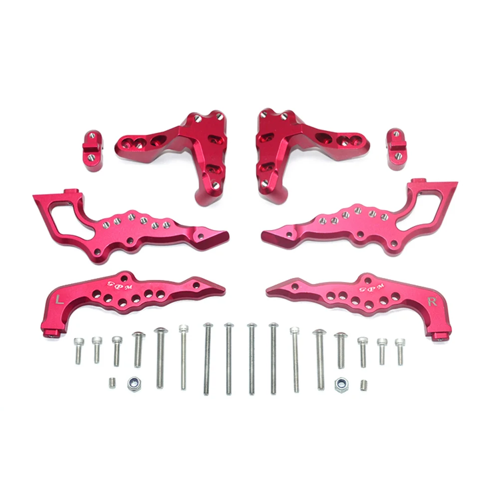 GPM for Losi 1/6 Super Baja Rey 2.0 Super Rock Rey V2 Upgrade Accessory Metal Rear Shock Tower Shock Absorber Mount LOS254040