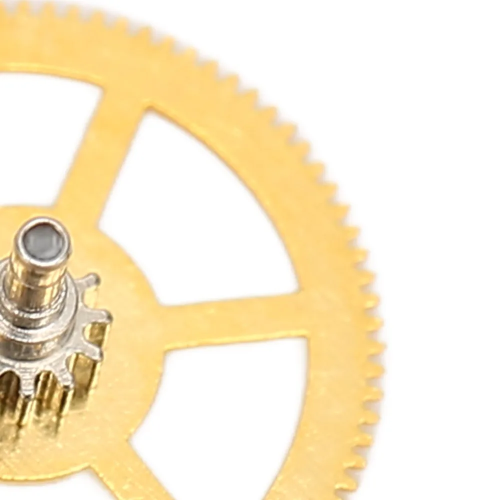 Fine‑crafted Gold Center Wheel Alloy Small Size Watch Spare Parts T17 Movement Watch Movement Maintenance