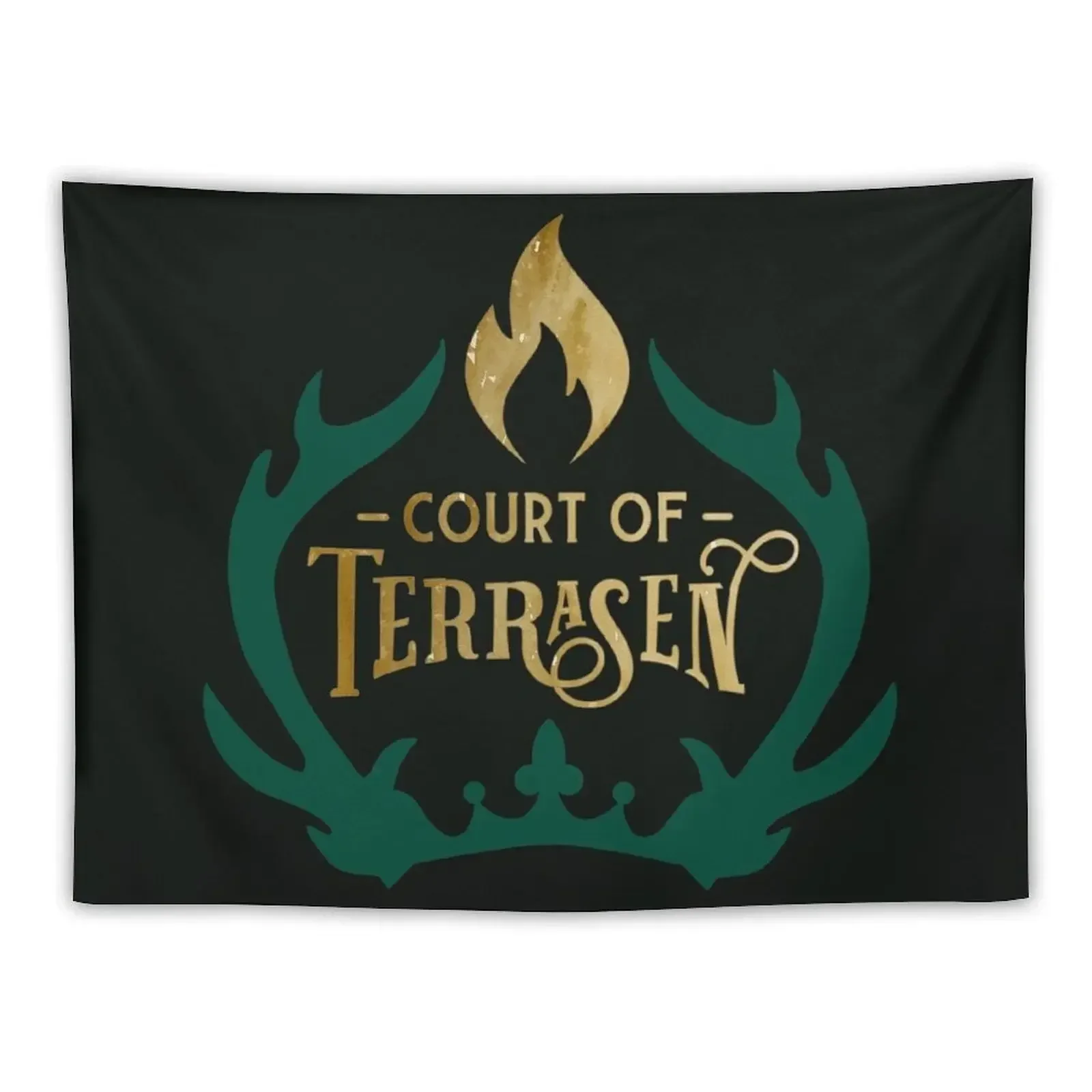 

Court of Terrasen - Throne of Glass Tapestry Nordic Home Decor On The Wall Room Design Cute Room Decor Tapestry