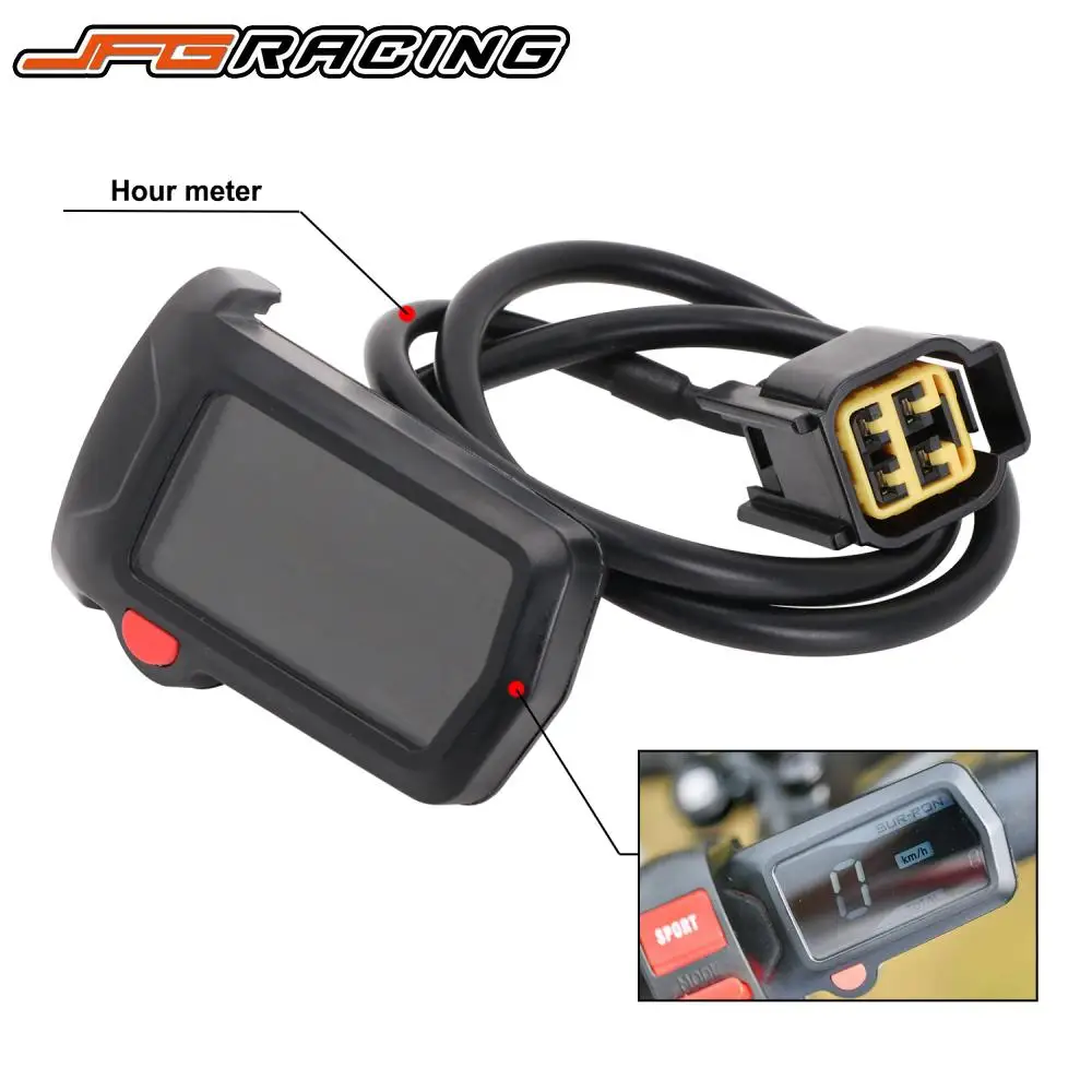 

Motorcycles Plastic Speed Hour Meter Speedometer Odometer Tachometer Gauges For Surron Off-Road Electric Vehicle Cross-country
