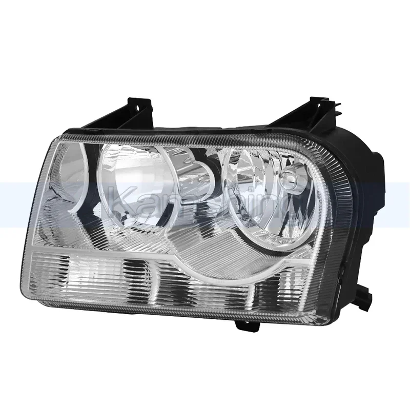 Car Front Bumper Headlight For Chrysler 300 300C 2005-2010 Front Headlamp Head Lamp Head Light Halogen a pair