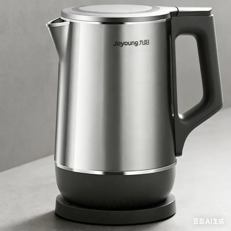 Large capacity 316L electric kettle with seamless inner liner, U-bottom, slow-motion boiling, anti-scalding.