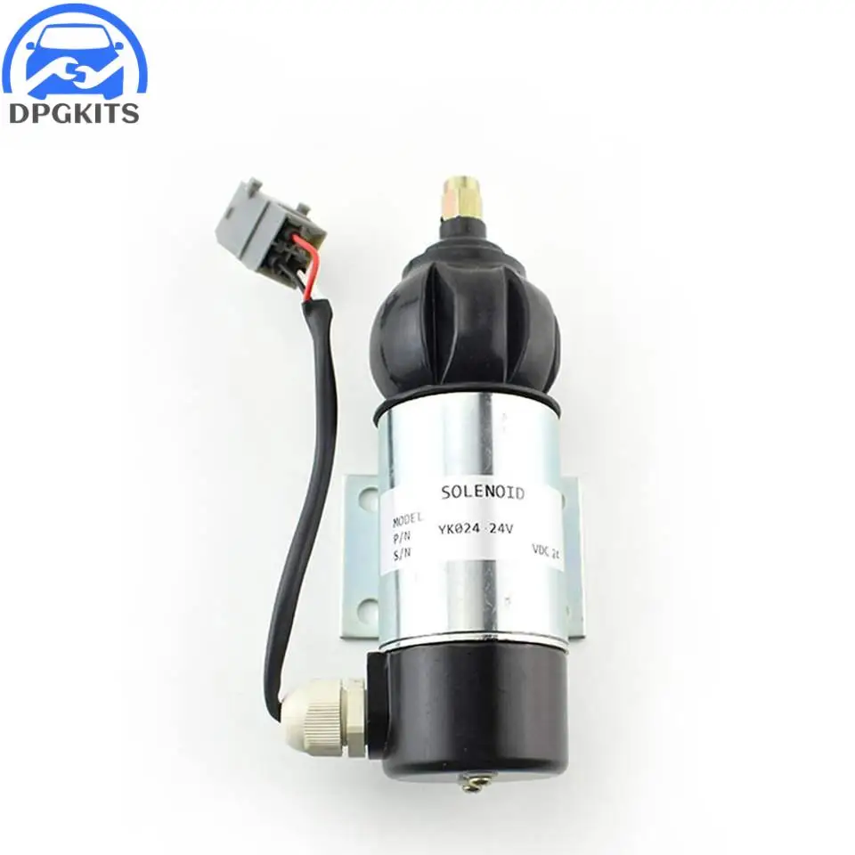 

OE52318 24V Fuel Shutoff Solenoid Valve 872825 873754 1830592 872458 881969 For Perkins 2006 3008 3012 Series Volvo Penta