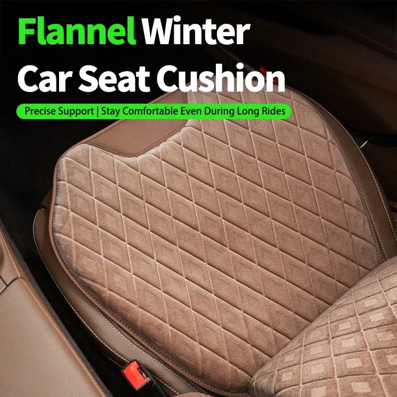 Car Seat Mats For Tesla ‌Model 3 Model Y Model X Model S Cybertruck‌ Flannel Back Seat Pad Protector Covers Cushion Accessories - view 2