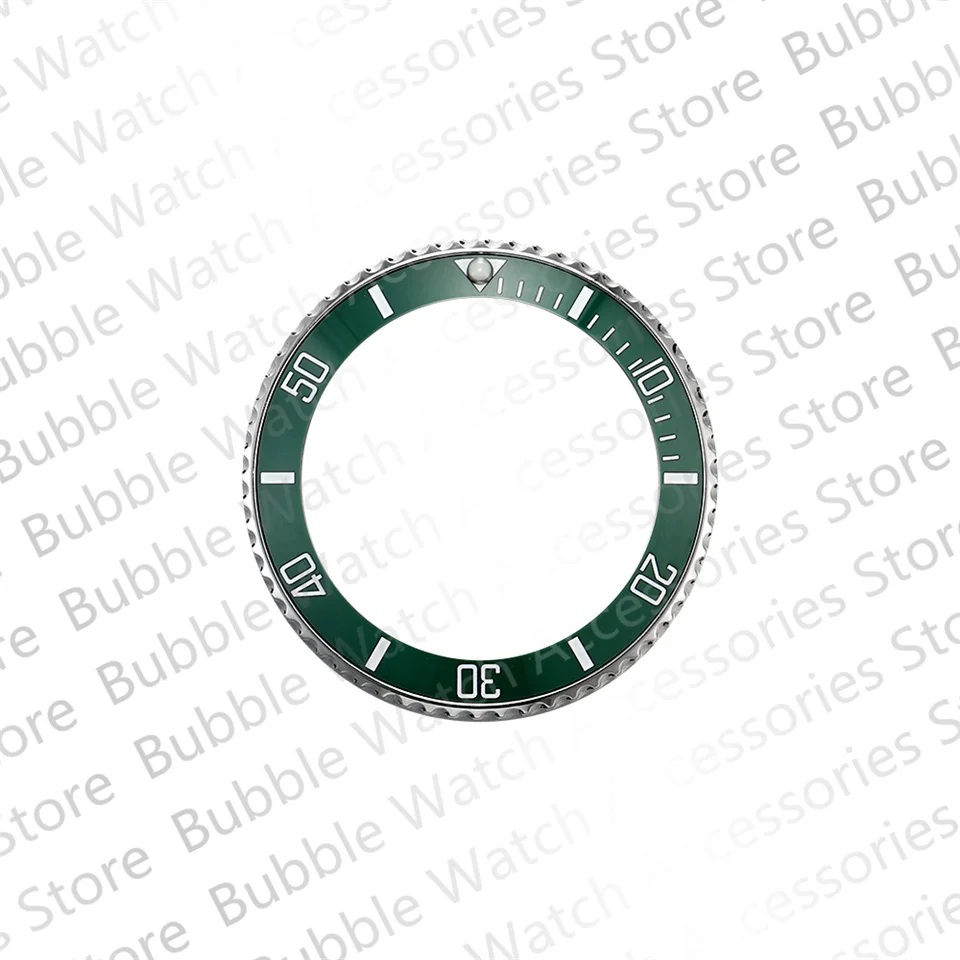 Mod-black خاتم سيراميك لساعة ، حلقة مضيئة مع إدراج الحافة ، أخضر/أزرق ، 38 مللي متر ، 40 مللي متر ، يصلح ل rlx sub gmt