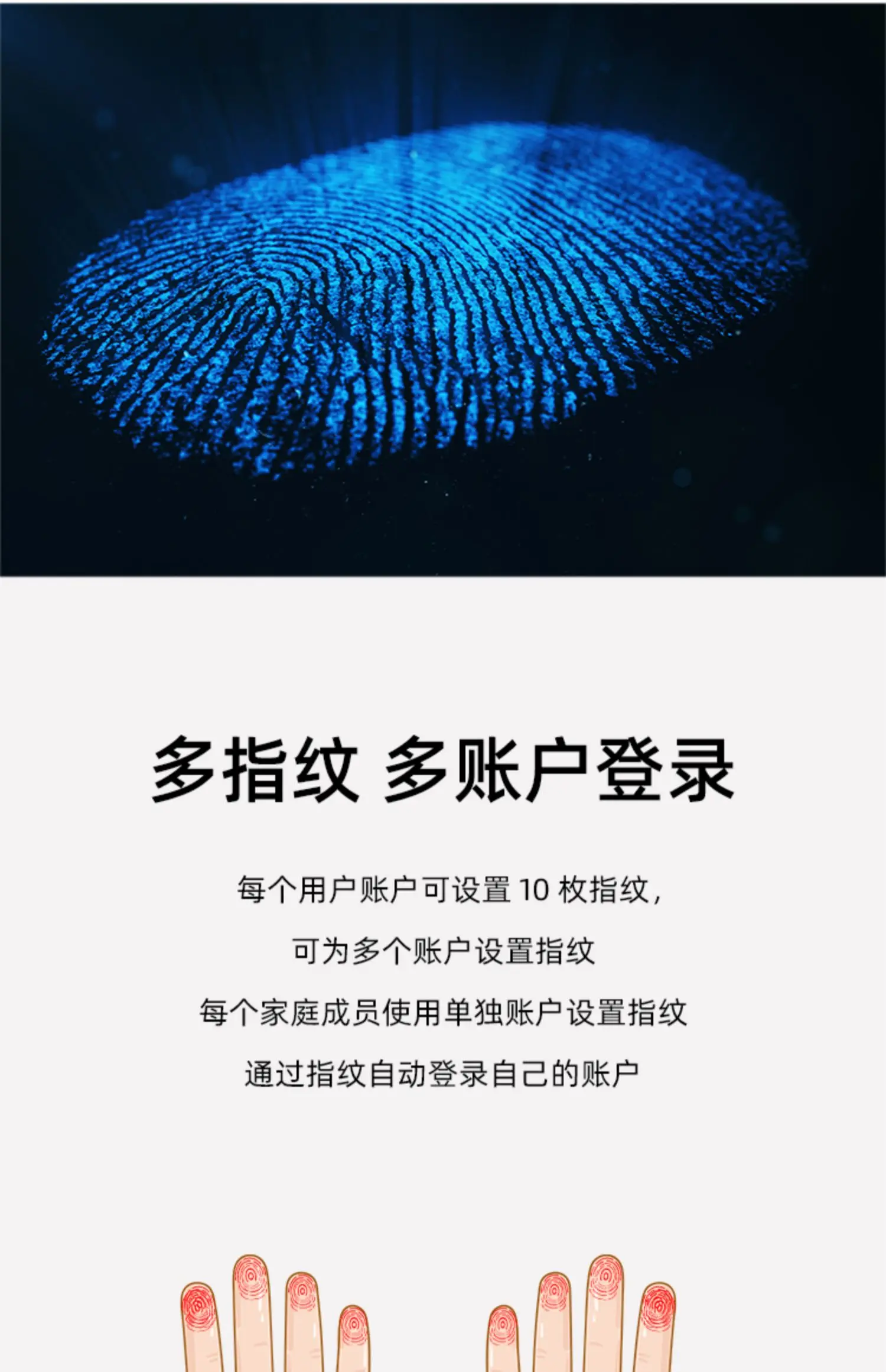 معرف بصمات الأصابع USB للكمبيوتر TypeC يفتح الكمبيوتر المحمول Windows Hello Logger win11