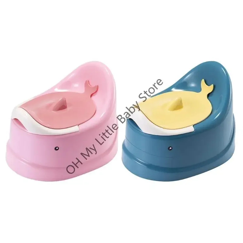 Upgraded Potty with Cover Portable Potty for Toddler in Travel Kids Boys & Girls Training Toilet Split Design