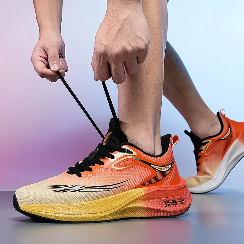 

Men's shoes 2025 new spring and autumn sports shoes, durable and lightweight running shoes, breathable for teenagers, middle sch