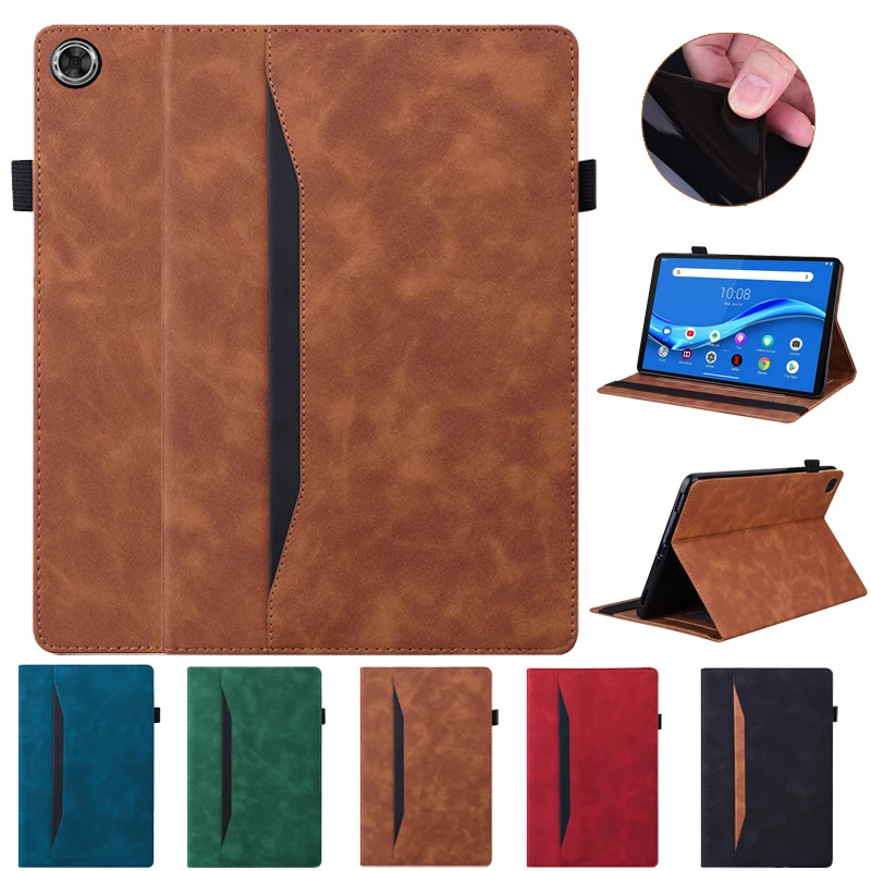 Para Lenovo Tab M10 Plus Gen 3 Funda de 10,6 pulgadas de cuero PU Business Folio Tablet para Funda Lenovo Tab M10 Plus Funda de 3. a generación