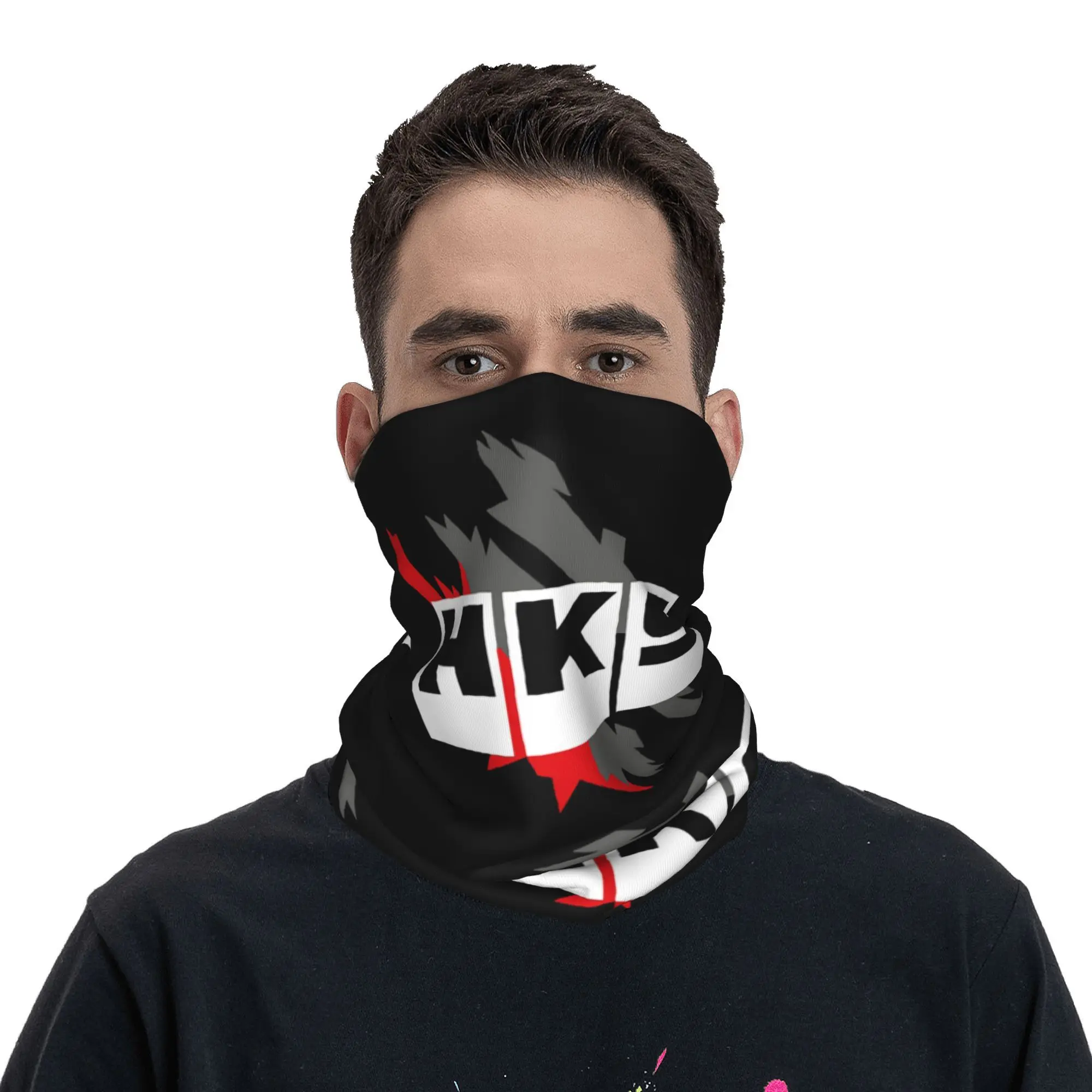 Benutzerdefinierte H-HKS Vintage Art Logo Motor Bandana Halsmanschette für Ski Radfahren Damen Herren Wickelschal Stirnbandwärmer