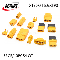 10PC-5PC XT30 XT30U XT60 XT60H XT90 Amass  T Plug Battery Connector Set Male Female Gold Plated Banana Plug for RC Parts