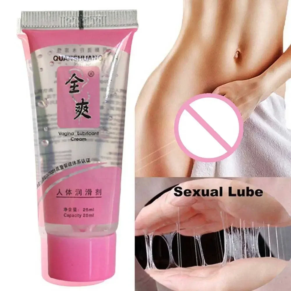 25ML Lubricating Gel Lubricant Adult Vagina Tighten Gel Professional Sex Lubricant Anesthesia Anti-Pain Sex Products