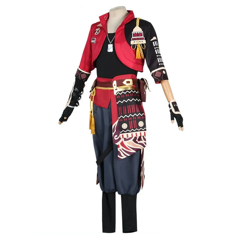 Game Genshin Impact Thoma Cosplay Costume Full Set