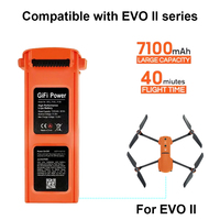 Compatible Autel Evo2 Battery Drone Accessories 7100mAh 11.55V Smart Long Battery Life New Compatible with EVO II/II Pro/II Dual