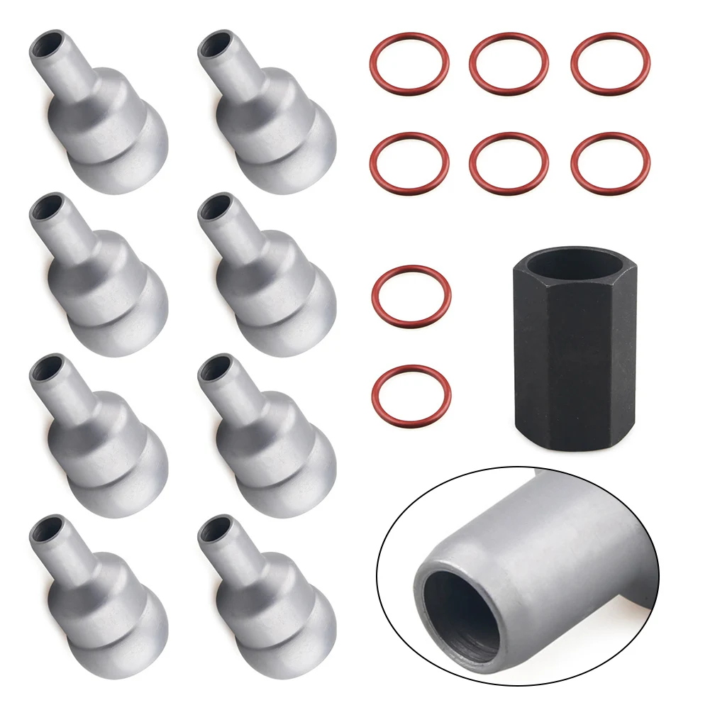 

Complete Oil Rail Ball Tube Repair Kit with O Ring for For FORD For Powerstroke 6 0L Turbo Diesel Engines 2003 2010