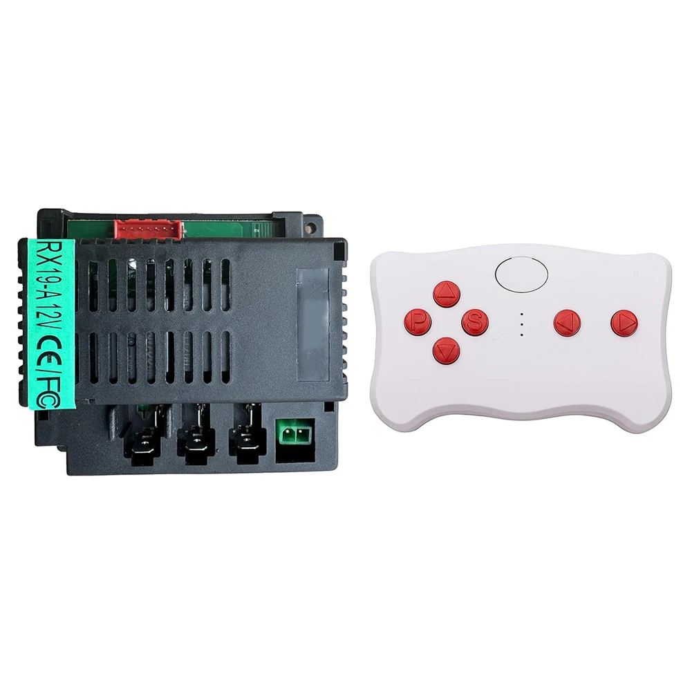 RX19 12V Children's Electric Vehicle Receiver 2.4G Remote Control For Children's Electric Riding Toy Car Replacement Parts