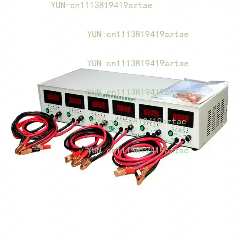 LK-25 6-Channel Passive Battery Discharge Tester, LuKang EV Battery Capacity Analyzer, No External Power Needed