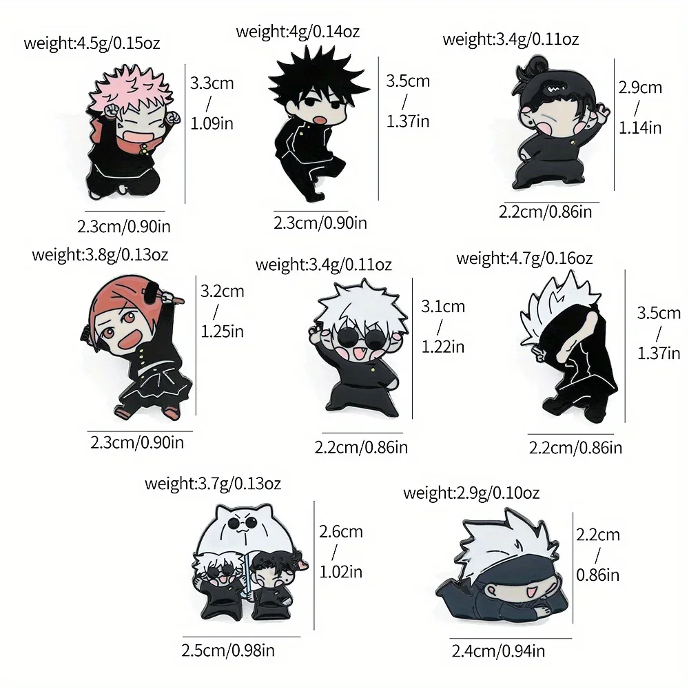 دبوس بالمينا إبداعي على شكل صبي أسود ، بروش كرتون لطيف ، شارة معدنية ، مجوهرات حقائب الظهر ، إكسسوارات الملابس ، 4 * * #6