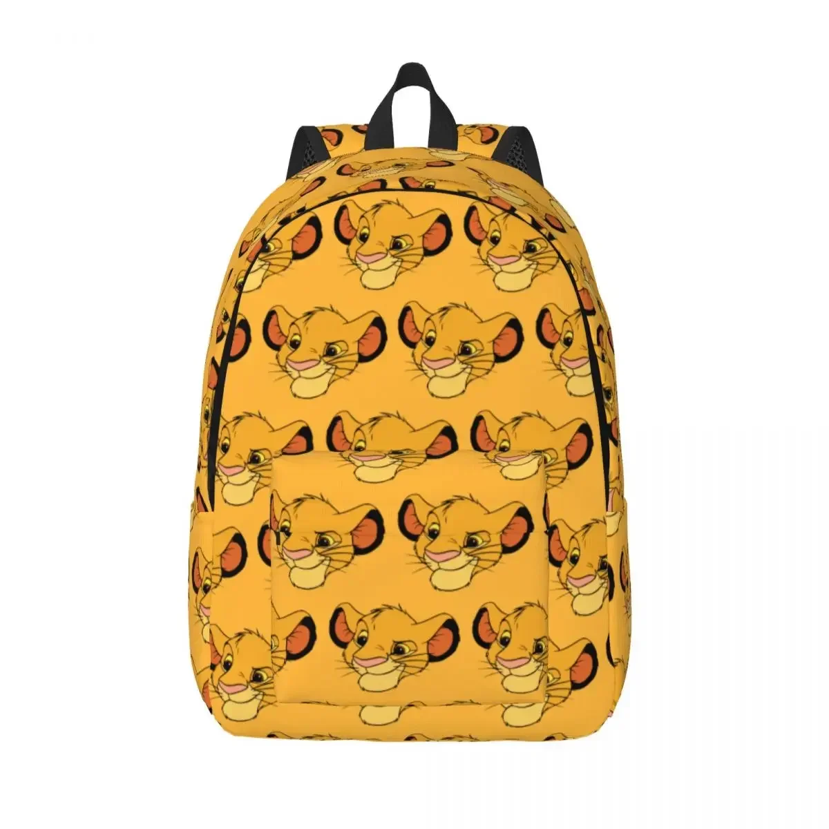 The Lion King Baby Simba Backpack for Boy Girl Kids Student School Bookbag Canvas Daypack Kindergarten Primary Bag Lightweight