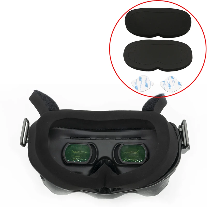 DJI Goggles V1 V2 Sponge Foam Padding 14/18mm Thickness Light Leak-proof Video Glasses Eye Mat Mask for FPV Replacement Parts