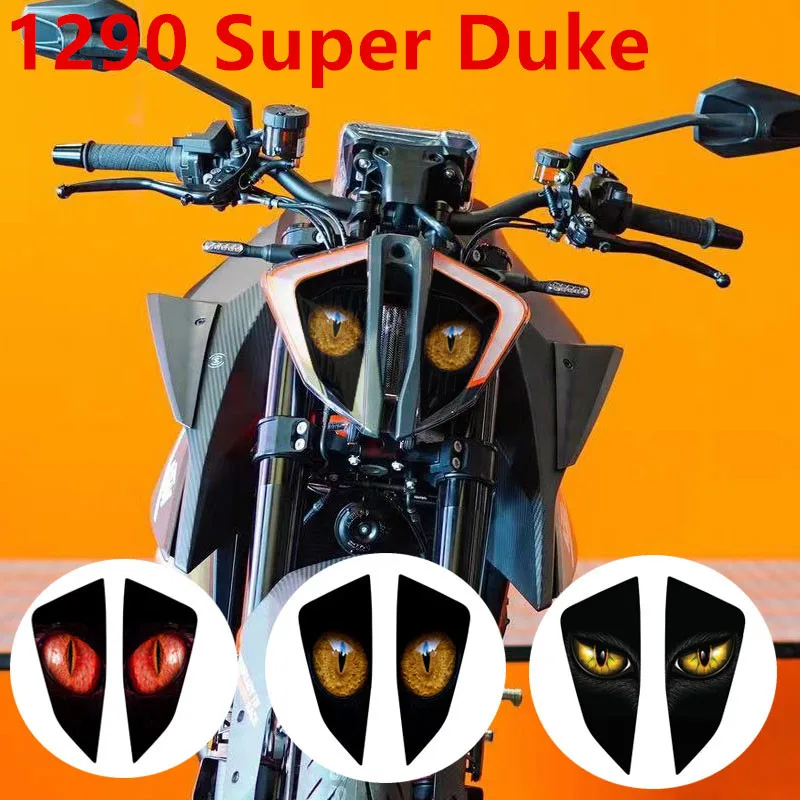 Motorcycle Headlight Sticker For KTM 1290 SUPER DUKE R 2020-2023 1290 Super Duke R Head Light Pegatinas Guard Head Protection