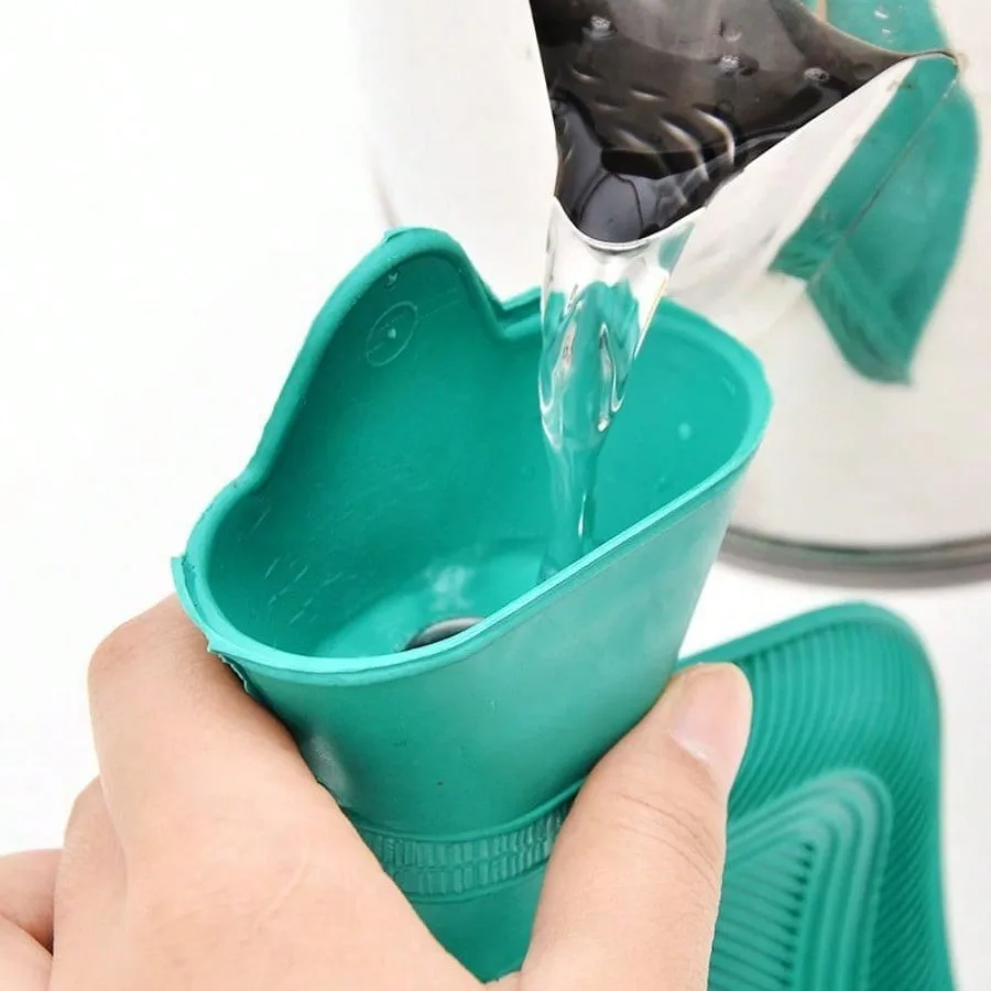 Rubber Water Injection Hot Water Bag Explosion Proof Warm Water Bag Inner Liner Winter Safety Anti Scalding Plush Warm Tool