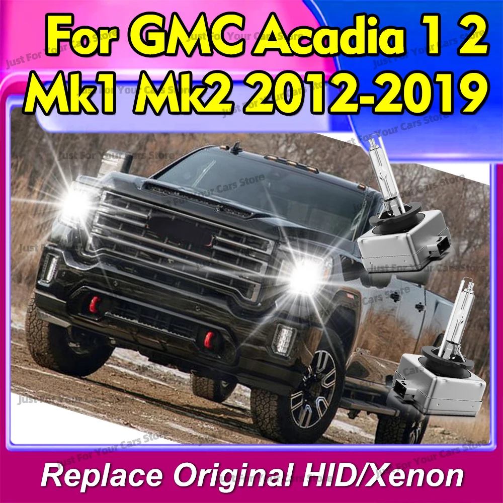 

2x Fast Bright 6000K 8000K 10000K HID Xenon Headlights D3S D3 For GMC Acadia 1 2 Mk1 Mk2 2012 2013 2014 2015 2016 2017 2018 2019