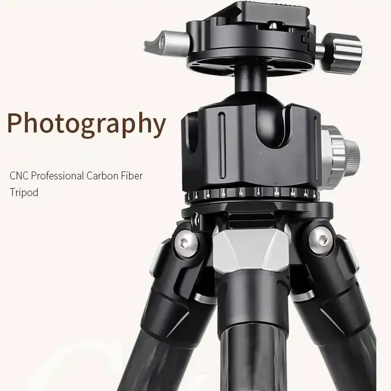 Easy To Carry Professional Tripod High Density Carbon Fiber Tripod For Digital Camera Good Quality