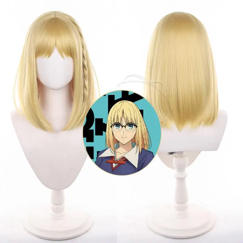Fates/Trange Fake Sajyo Ayaka Cosplay-Perücken, Cosplay-Kostüme, Kopfbedeckung, 40 cm lang, Simulation der Kopfhaut, dicke, gemischte, bauschige Langhaar-Perücken – Detail 2