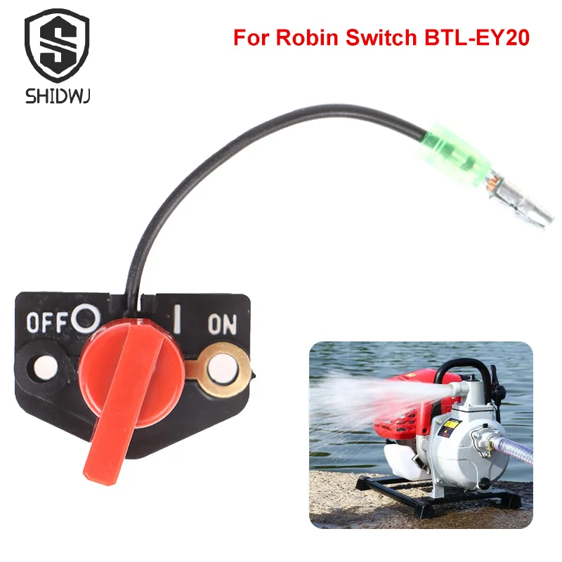 

1Pcs On-Off One Wire Engine Power Stop On Off Kill Switch Fit For Robin Switch BTL-EY20