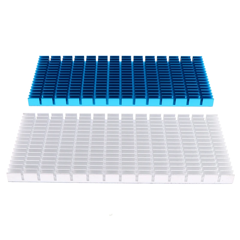 

1Pc Radiator Fin 150*65*8MM Mobile Phone Cooling Heatsink Radiator Cutting Slot Aluminum Heatsink