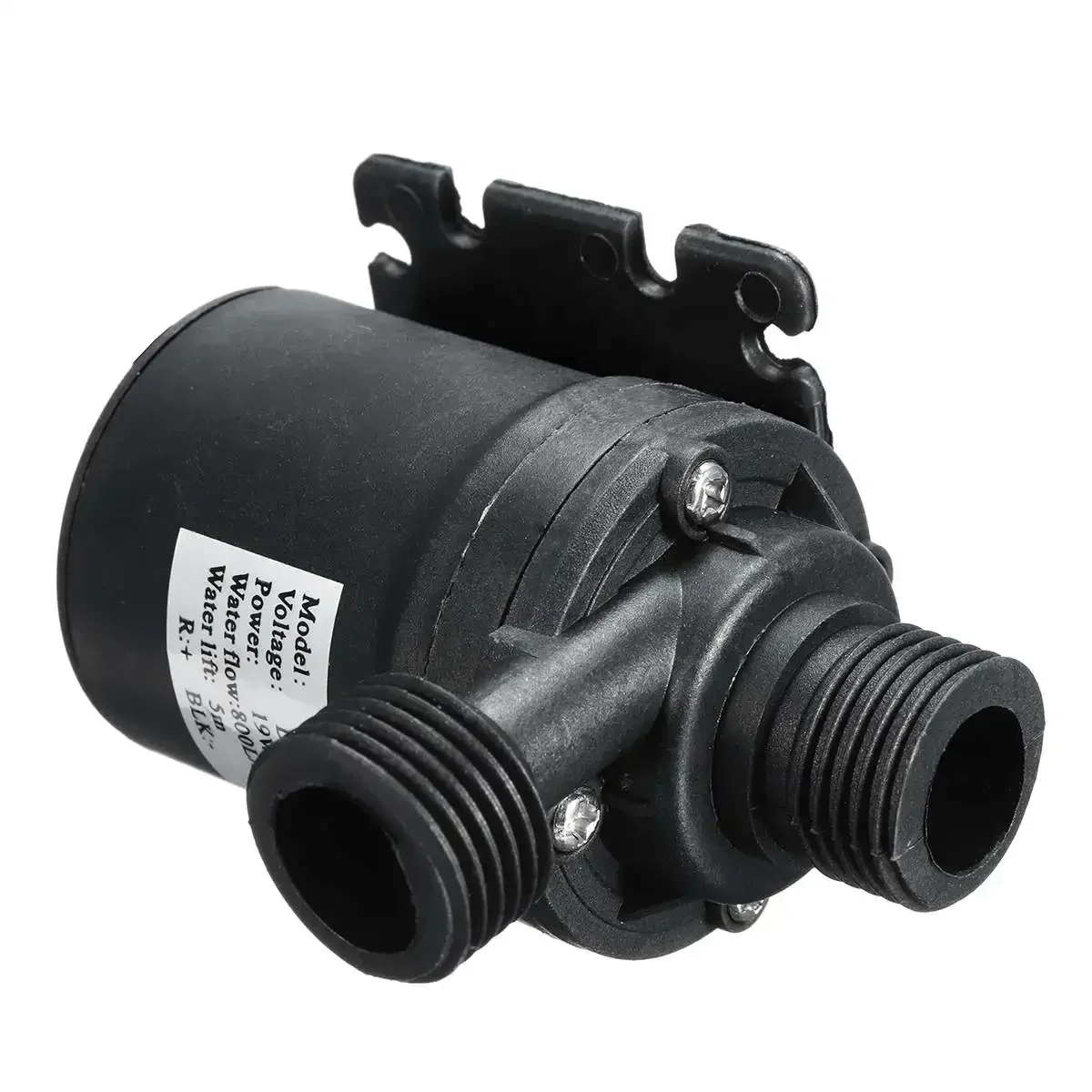 12V/24V DC 5M 800L/H Portable Mini Brushless Motor Ultra-quiet Submersible for Cooling System Fountains Heater Water Pump