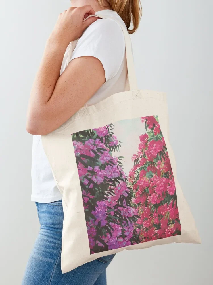 Anime Flowers Scenery Tote Bag Big bag women tote bag women Canvas for women